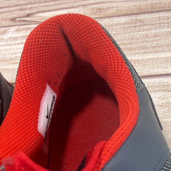 Nike Mens 11.5 Flex Show Gray Red Running Shoes (2014) 610226-018 - Picture 5 of 12